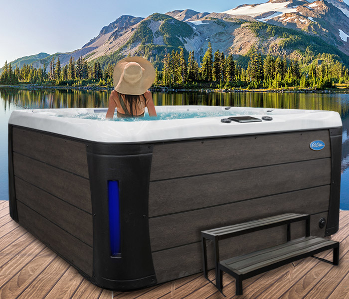 Calspas hot tub being used in a family setting - hot tubs spas for sale Bear